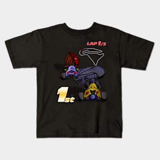 Super AvP Kart Racing Kids T-Shirt